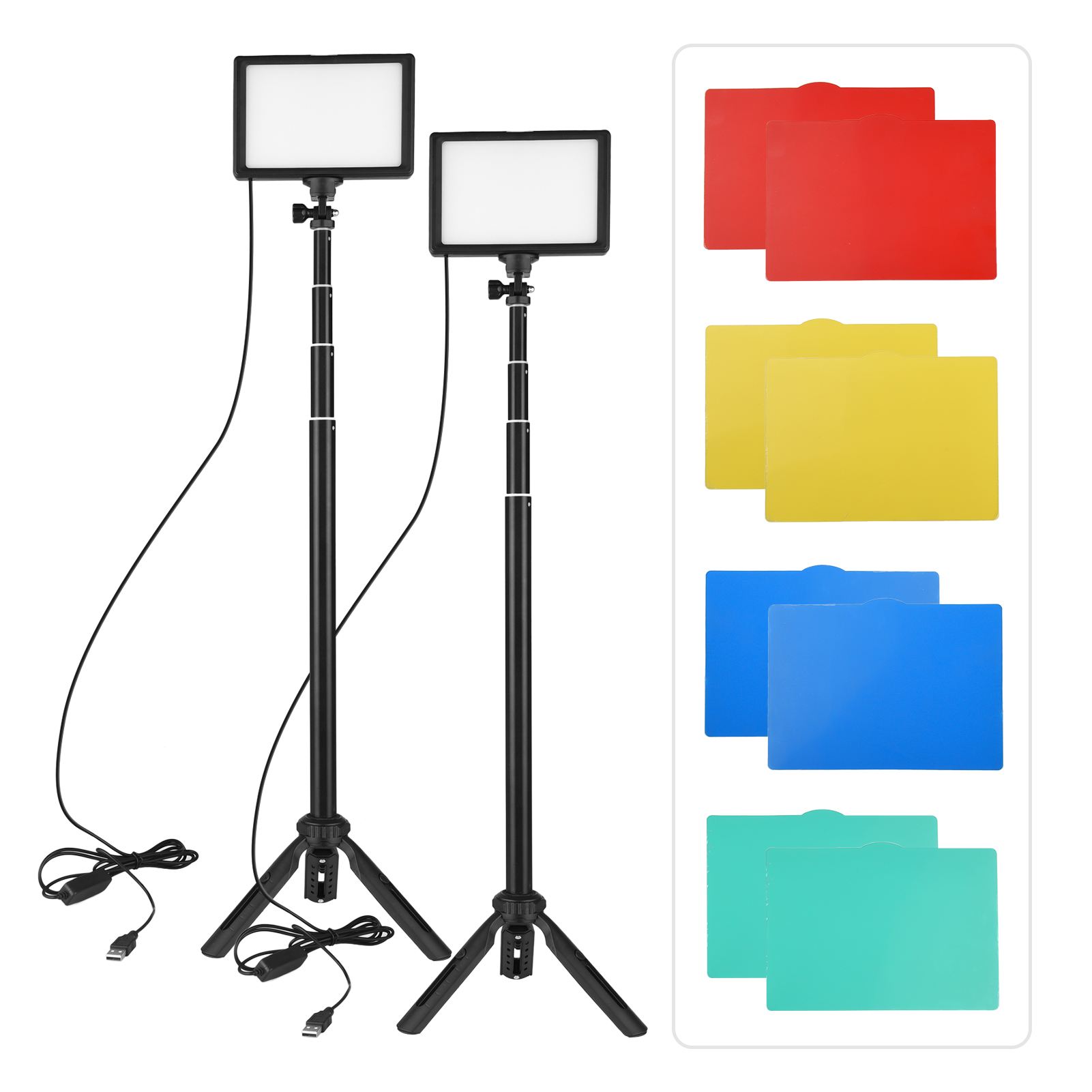Andoer Kit lampu Video LED 2 b - Photography Lighting Uk ulasan dan harga