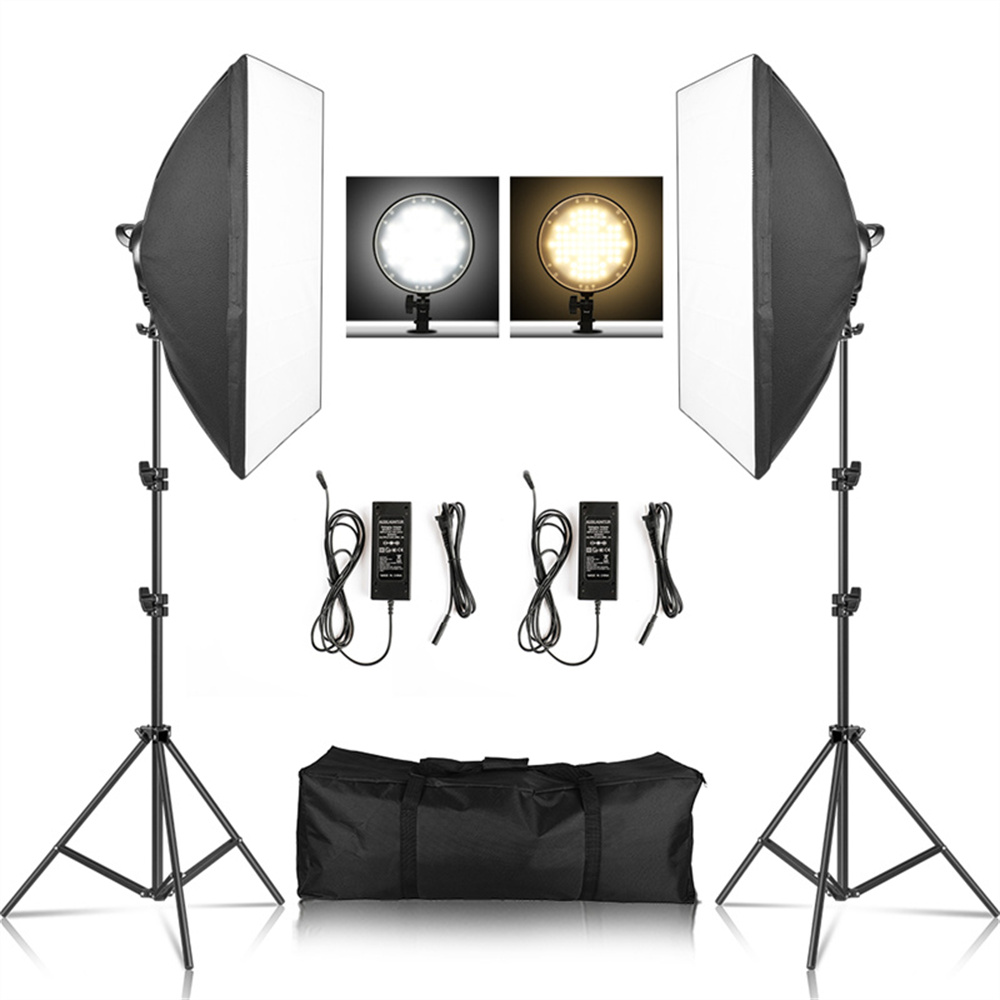 Softbox Kit Fotografi Cahaya F - Photography Lighting Softbox ulasan dan harga